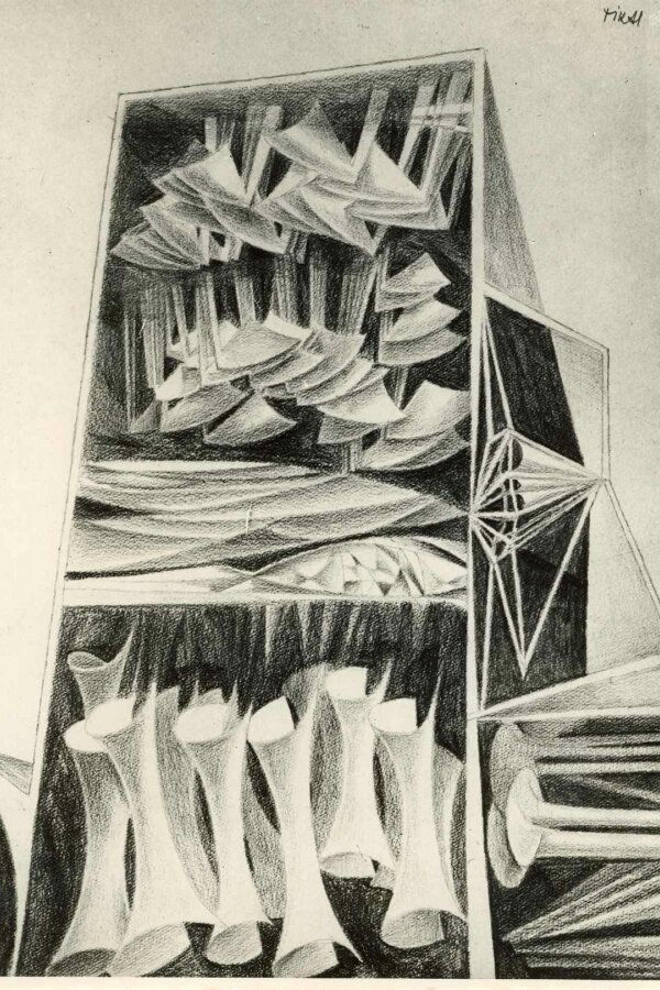 Muzikální věž, 1957, Foto: Zdenko Feyfar, Praha 1, Platnářská 8